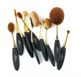 KBEAUTY™ 10 PC OVAL BRUSH SET