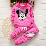 Newborn Baby Cartoon Clothes Set For Girls