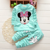 Newborn Baby Cartoon Clothes Set For Girls