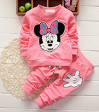 Newborn Baby Cartoon Clothes Set For Girls