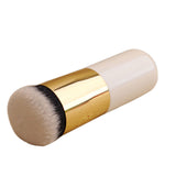 Chubby Foundation Brush White and Brown