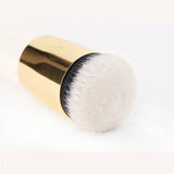 Chubby Foundation Brush White and Brown