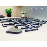 3D Mirror Wall Stickers Alphabet Letters In English