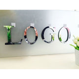 3D Mirror Wall Stickers Alphabet Letters In English