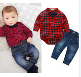 Newborns Clothes Shirts + Jeans For Baby