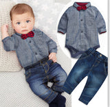 Newborns Clothes Shirts + Jeans For Baby