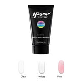 pink poly gel yayoge Nail Builder Gel varnish polish Set Polygel Quick Nail Extension hard Gel Camouflage UV LED lacquer