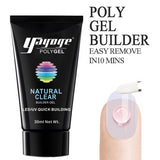 pink poly gel yayoge Nail Builder Gel varnish polish Set Polygel Quick Nail Extension hard Gel Camouflage UV LED lacquer