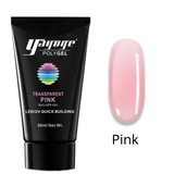 pink poly gel yayoge Nail Builder Gel varnish polish Set Polygel Quick Nail Extension hard Gel Camouflage UV LED lacquer