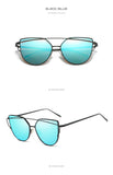 Cat Eye mirror Sunglasses