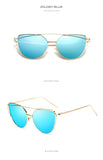 Cat Eye mirror Sunglasses