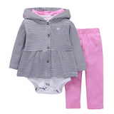 3piece Set Newborn Clothes for Boy & Girls