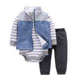 3piece Set Newborn Clothes for Boy & Girls