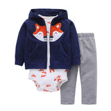 3piece Set Newborn Clothes for Boy & Girls