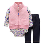 3piece Set Newborn Clothes for Boy & Girls