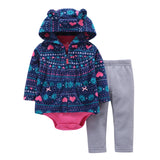 3piece Set Newborn Clothes for Boy & Girls