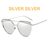 Cat Eye mirror Sunglasses