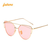 Cat Eye mirror Sunglasses