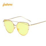 Cat Eye mirror Sunglasses