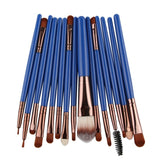 15pcs Makeup Brushes Synthetic Make Up Brush Set