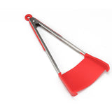 2-IN-1 KITCHEN SPATULA AND TONGS