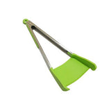 2-IN-1 KITCHEN SPATULA AND TONGS